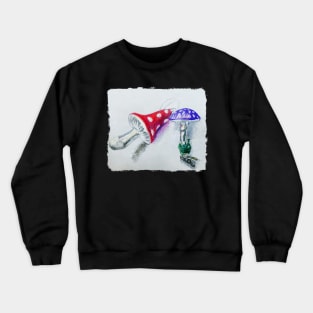 Mushroom Christmas Decoration Crewneck Sweatshirt